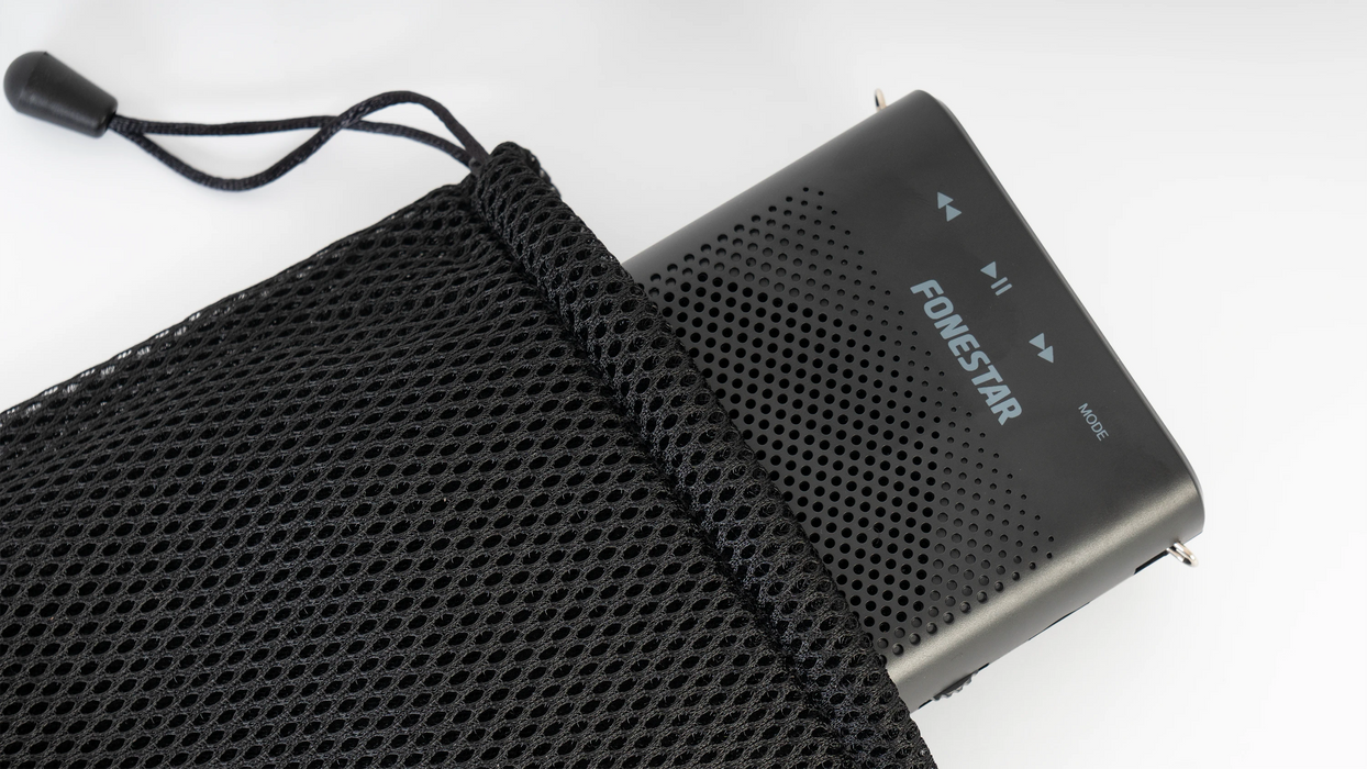 Fonestar ALTA-VOZ-30 Portable Waistband Amplifier with Headworn Microphone, USB/SD Player & Voice Recording