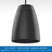 AUDAC ALTI6 2-Way 6.5 inch Pendant Loudspeaker, 100V/16 Ohm, Single (Black or White)
