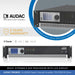 AUDAC PMQ600 - WaveDynamics™ 4 x 600W Quad-Channel Power Amplifier 70V/100V/8 Ohms