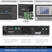 AUDAC SMA350 - WaveDynamics™ 2 x 350W Dual-Channel Power Amplifier 4-8 Ohms