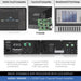 AUDAC SMA500 - WaveDynamics™ 2 x 500W Dual-Channel Power Amplifier 4-8 Ohms