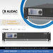 AUDAC SMQ1250 - WaveDynamics™ 4 x 1250W Quad-Channel Power Amplifier 4-8 Ohms