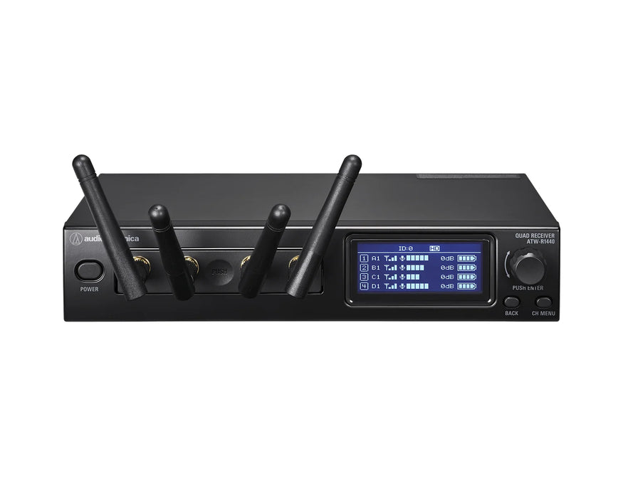 Audio Technica ATW-1422 System 20 PRO Dual Handheld Wireless Microphone System 2.4GHz