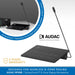 Audac MPX88 SurfaceTouch™ 8-Zone Paging Microphone