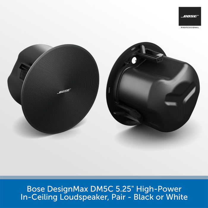 Bose Veritas 2160BH & DesignMax DM5C Ceiling Speaker System (4 or 8 Speakers)