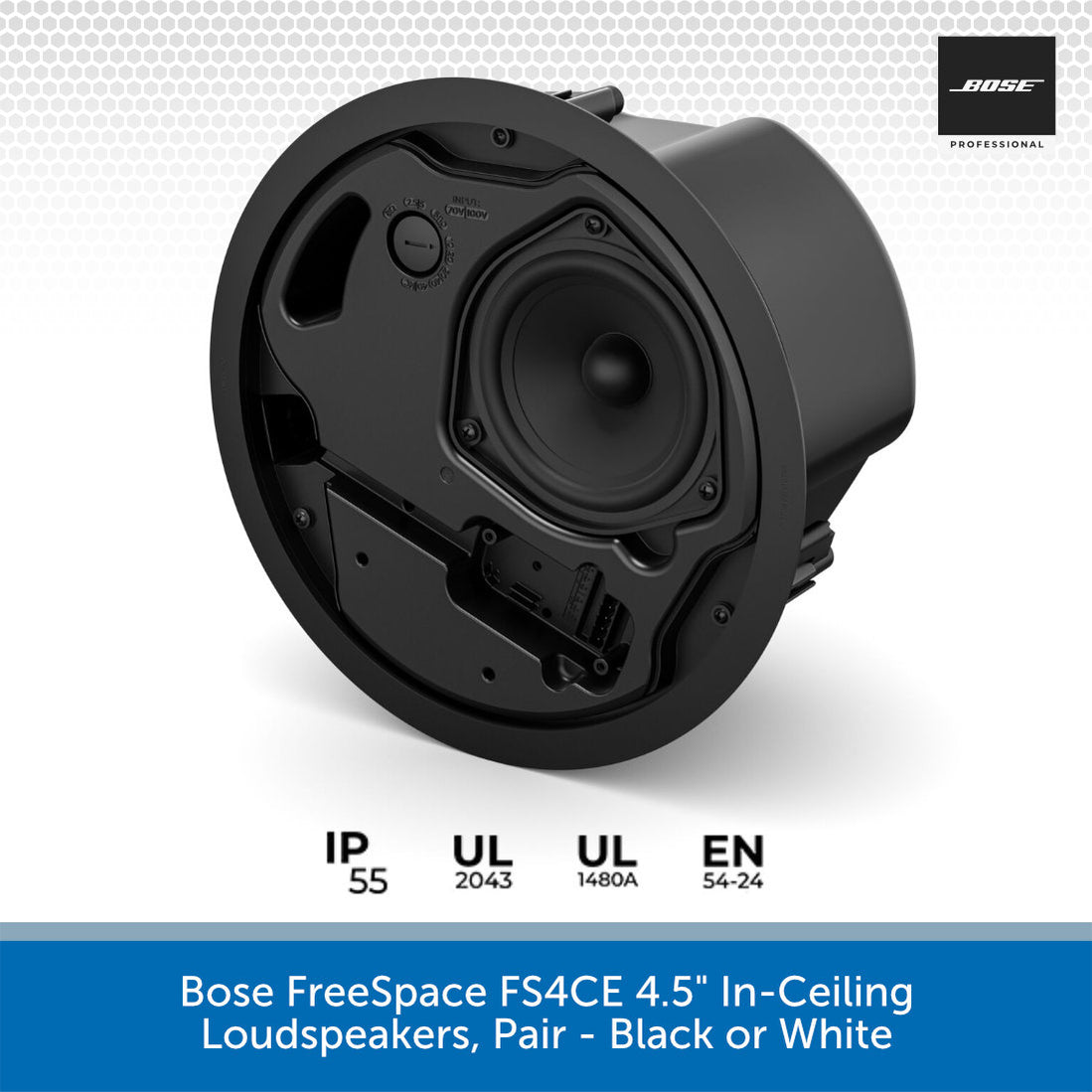 Bose Veritas 1100BH & FreeSpace FS4CE Ceiling Speakers | Audio Volt