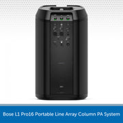 Bose L1 Pro16 Portable Line Array Column PA System on a white background