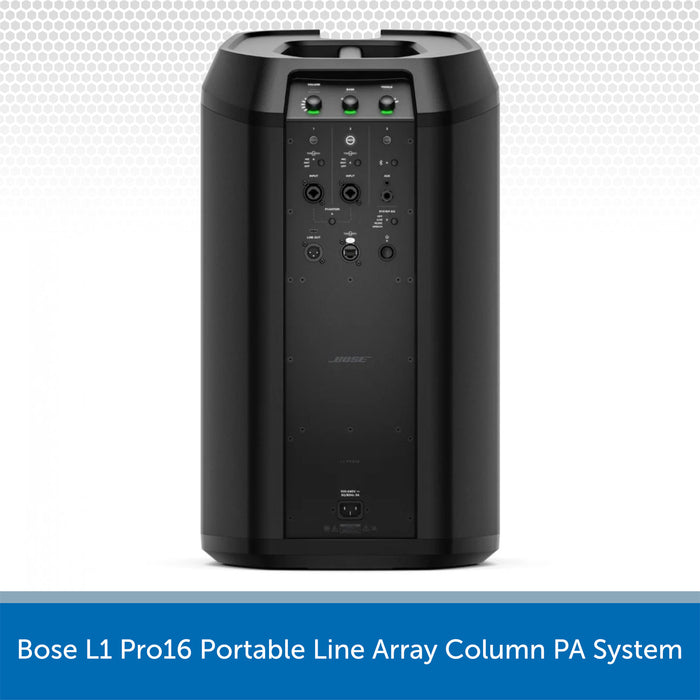 Bose L1 Pro16 Portable Line Array Column PA System on a white background