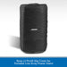 Bose L1 Pro16 Slip Cover for Portable Line Array Power Stand on a white background