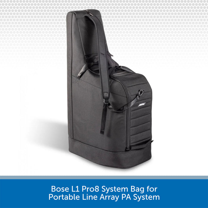 Bose L1 Pro8 System Bag for Portable Line Array PA System on a light gray background