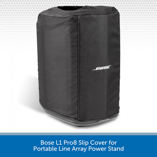 Bose L1 Pro8 Slip Cover for Portable Line Array Power Stand on a white background
