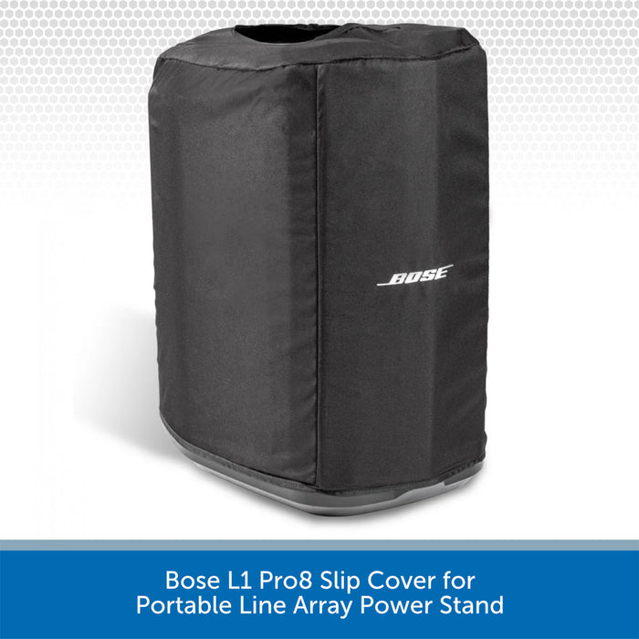 Bose L1 Pro8 Slip Cover for Portable Line Array Power Stand on a white background