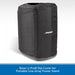 Bose L1 Pro8 Slip Cover for Portable Line Array Power Stand on a white background