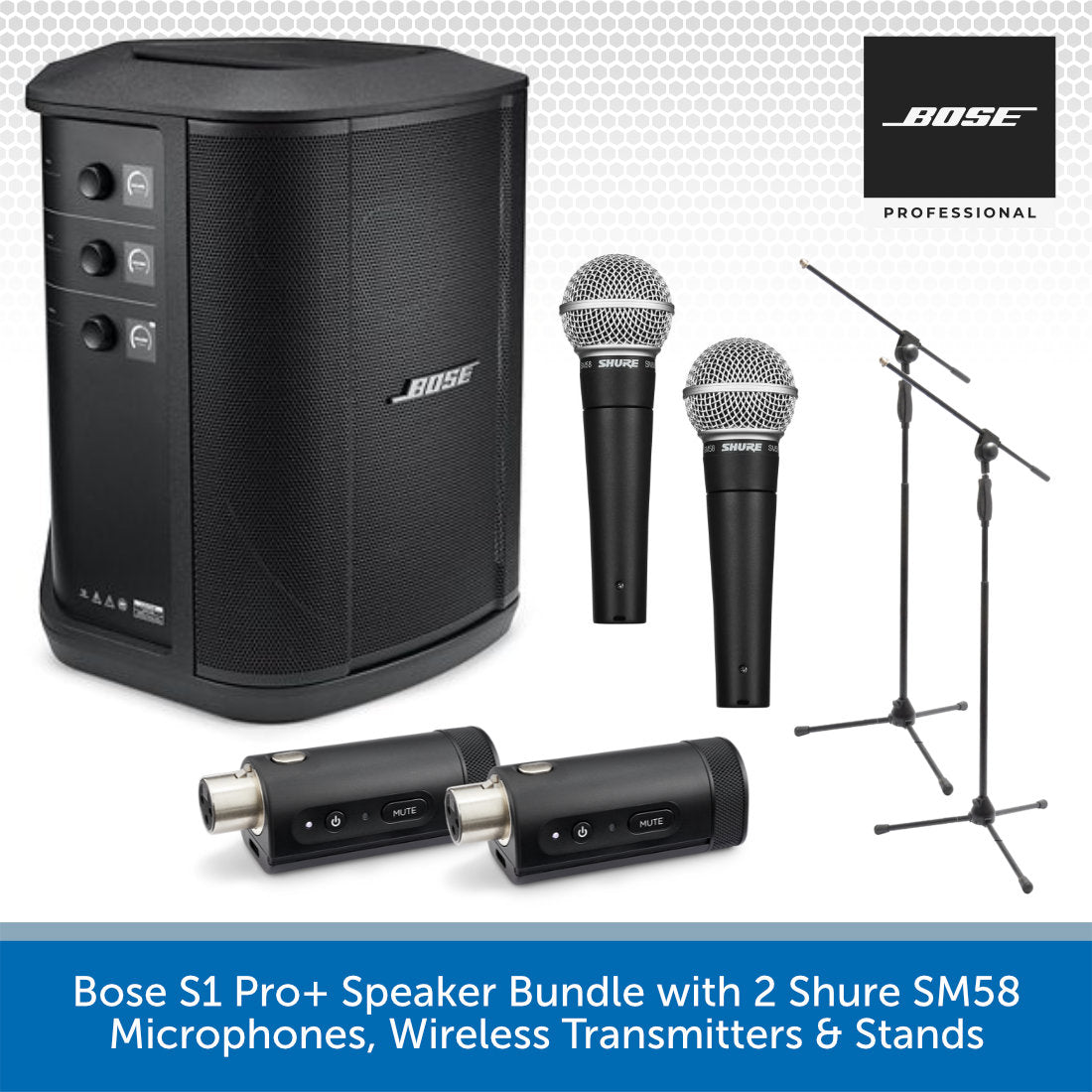 アルミックス品 BOSE S1 Pro Buy Bose S1 Pro Plus PA Portable Bluetooth Party System - Black