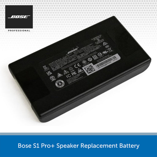 Bose S1 Pro+ Speaker Replacement Battery on a white background with Bose logo.