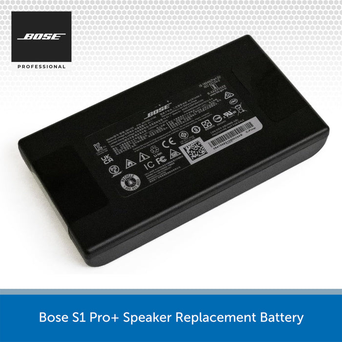 Bose S1 Pro+ Speaker Replacement Battery on a white background with Bose logo.