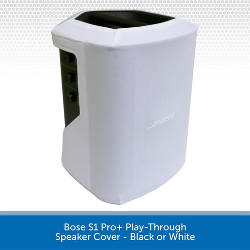 Bose S1 Pro+ Play-Through Speaker Cover on a white background