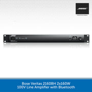 Bose Veritas 2160BH 2x160W 100V Line Amplifier with Bluetooth on a white background