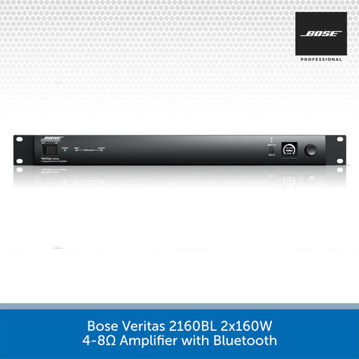 Bose Veritas 2160BL amplifier on a white background with Bose logo.