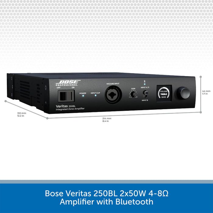 Bose Veritas 250BL amplifier with Bluetooth on a white background