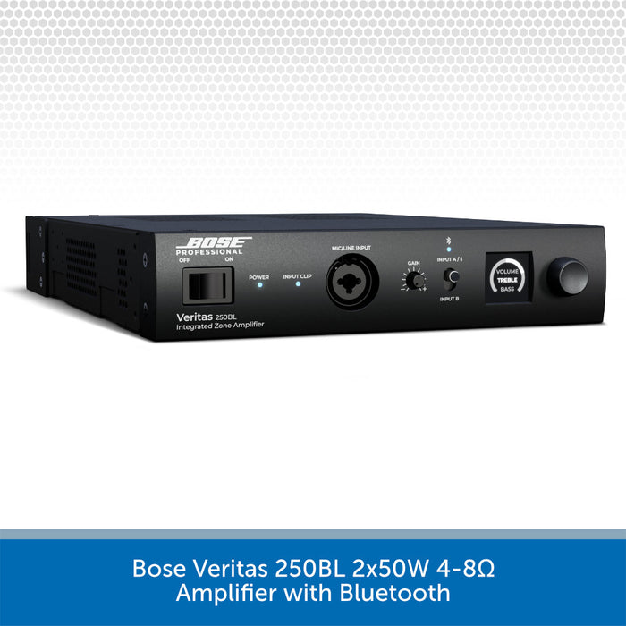 Bose Veritas 250BL amplifier with Bluetooth on a white background