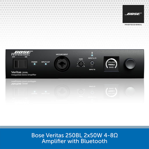 Bose Veritas 250BL amplifier with Bluetooth on a white background
