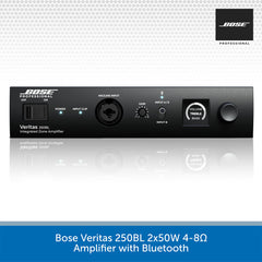 Bose Veritas 250BL 2x50W 4-8Ω Amplifier with Bluetooth