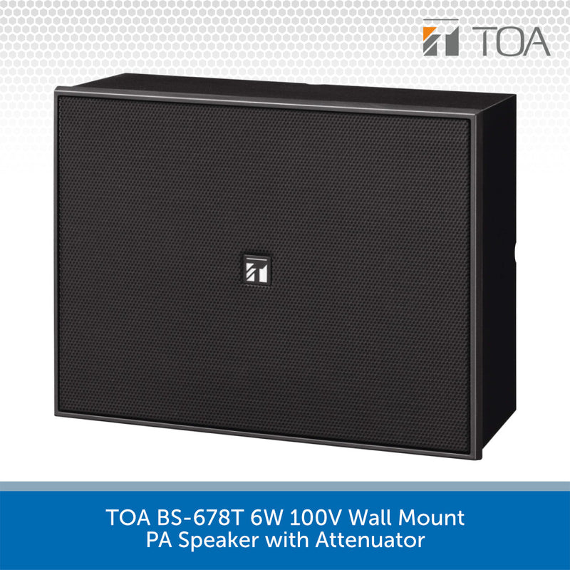 TOA BS-678T Black
