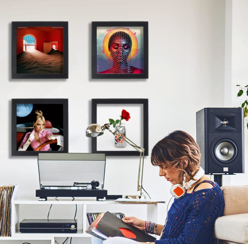 Show And Listen Vinyl Record Album LP Frame, Single - Available In Black or White