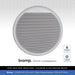 Biamp CMAR5-W 5.25" 2-Way IP65 Waterproof Ceiling Speaker, 50W @ 8 Ohms (Single)