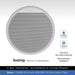 Biamp CMAR6-W 6.5" 2-Way IP65 Waterproof Ceiling Speaker, 60W @ 8 Ohms (Pair)