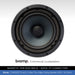 Biamp CMX20DT 8" 2-Way Thin-Edge Ceiling Speaker 100V / 16 Ohms