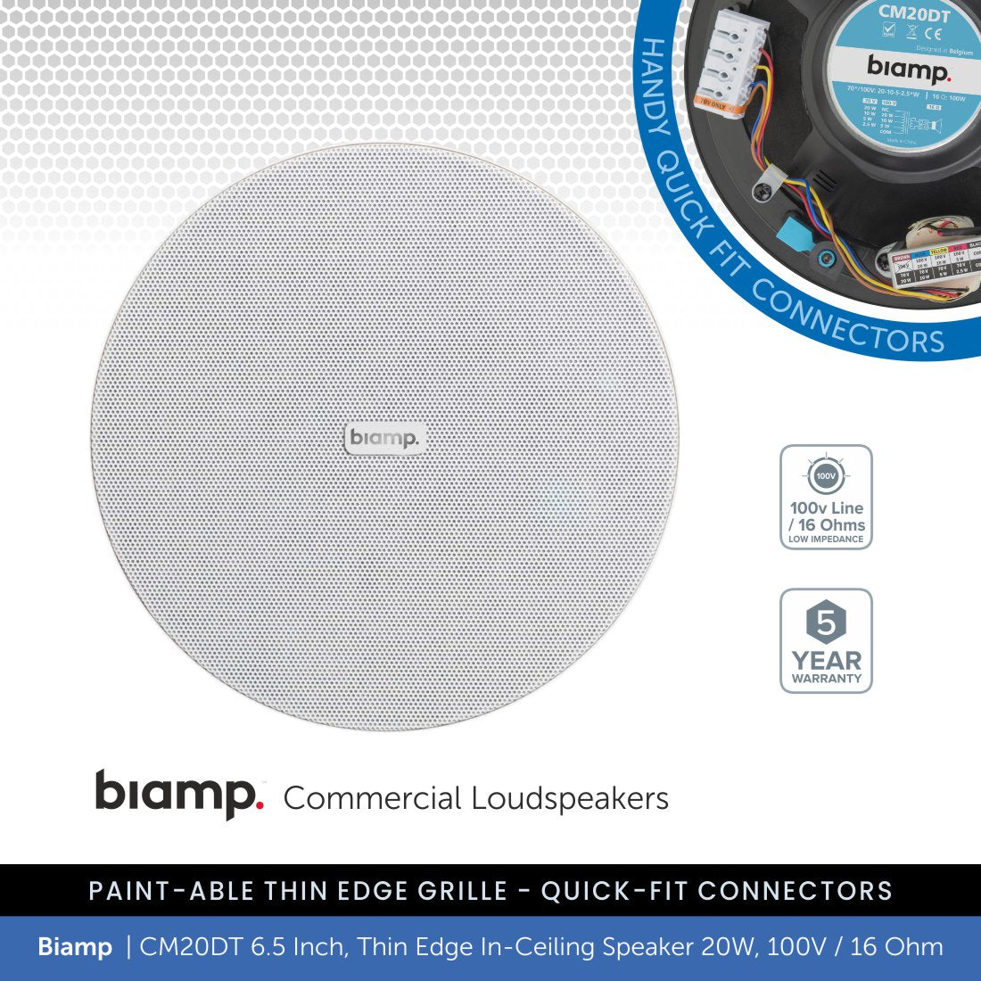 Biamp CM20DT 6.5