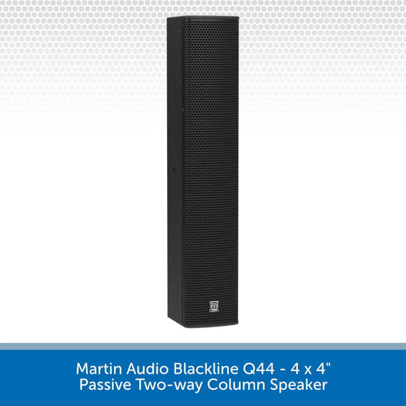 Martin Audio Blackline Q44 - 4 x 4" Passive Two-way Column Speaker