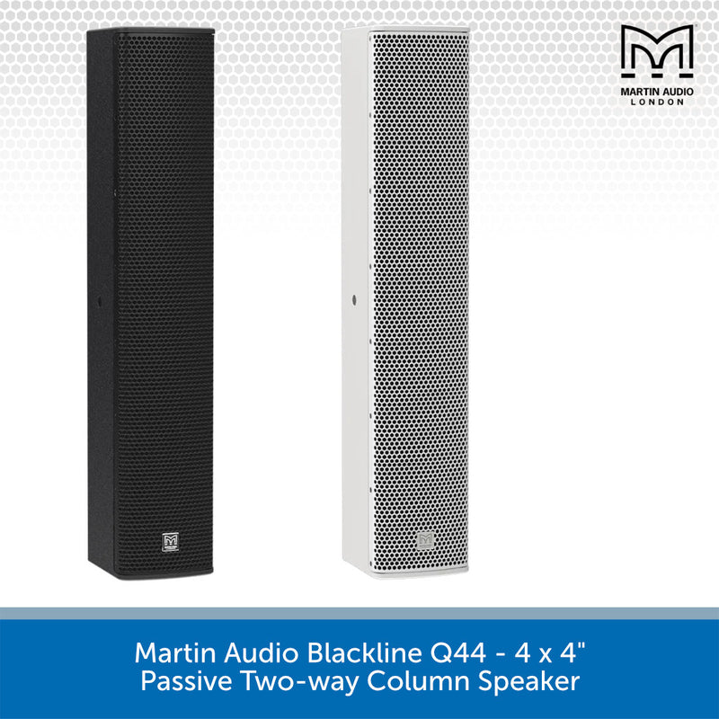 Martin Audio Blackline Q44 - 4 x 4" Passive Two-way Column Speaker