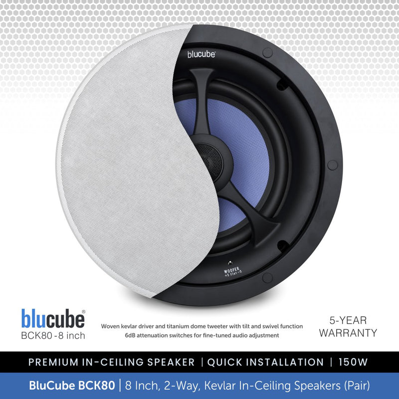 Marantz MODEL M1 & 2 x BluCube BCK80 8" Ceiling Speaker Package