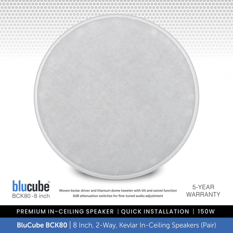 Marantz MODEL M1 & 2 x BluCube BCK80 8" Ceiling Speaker Package