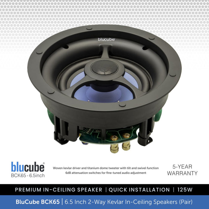 Marantz MODEL M1 & 2 x BluCube BCK65 6.5" Ceiling Speaker Package