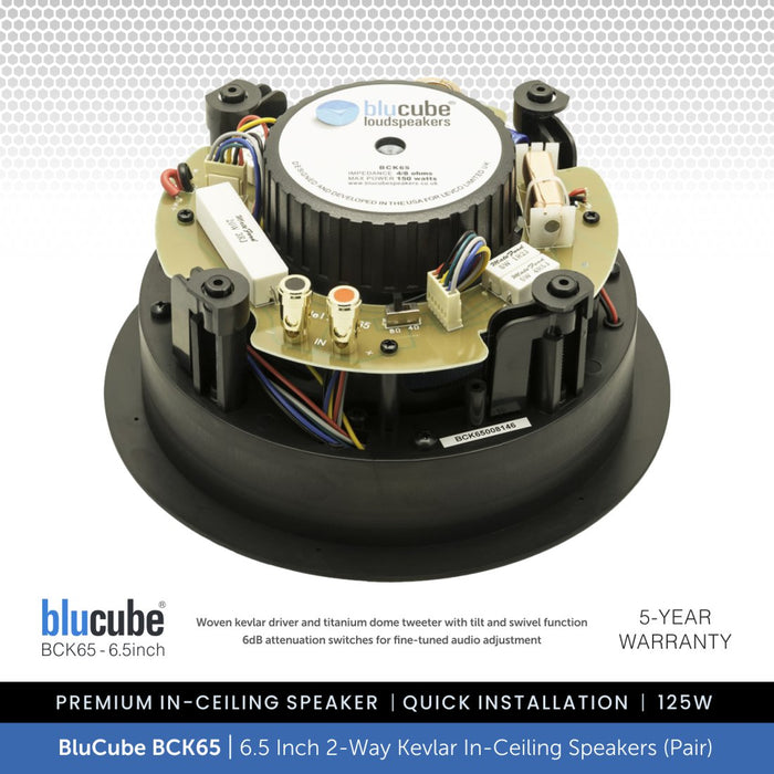 Marantz MODEL M1 & 2 x BluCube BCK65 6.5" Ceiling Speaker Package