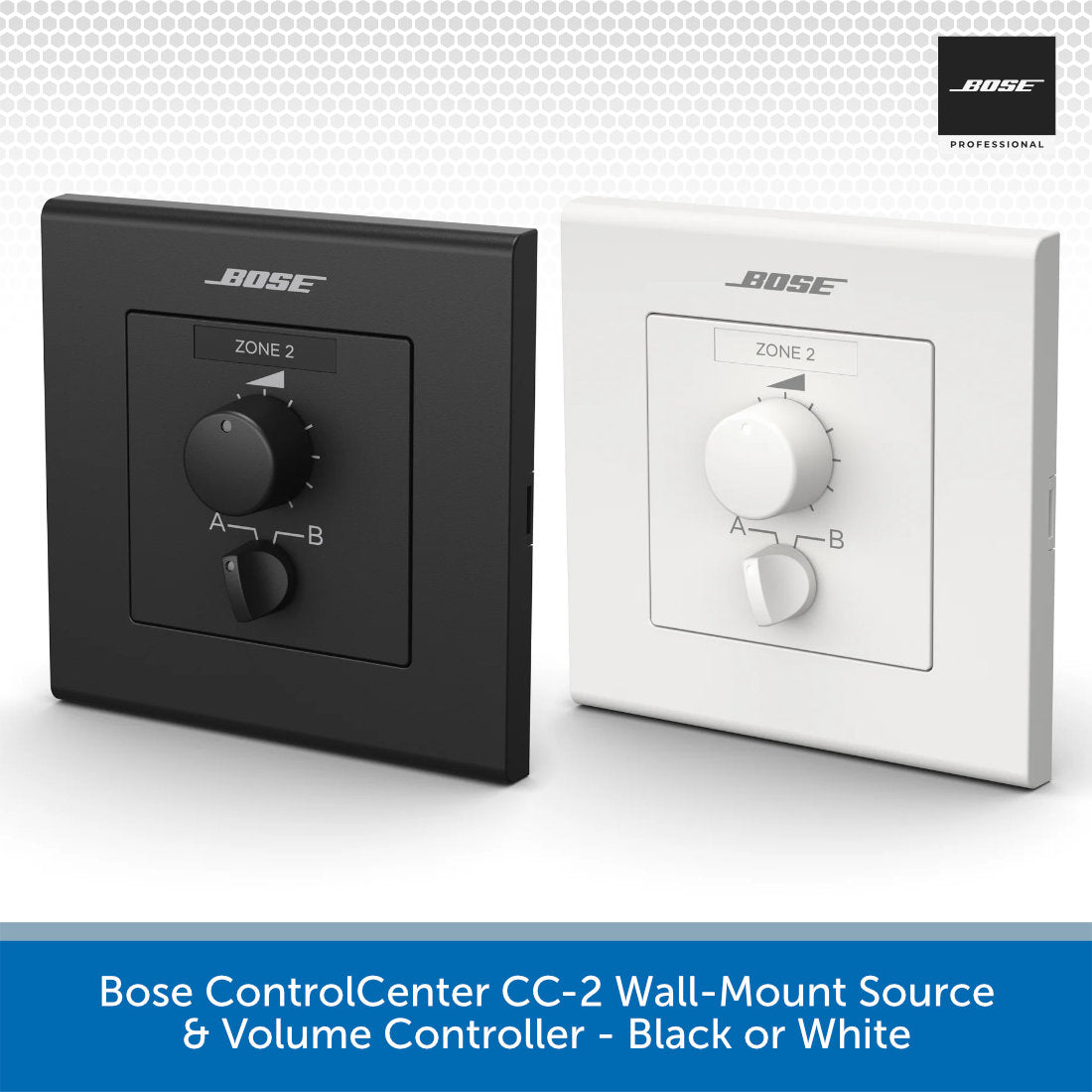 Bose ControlCenter CC-2 Wall-Mount Source/Volume Control | Audio Volt