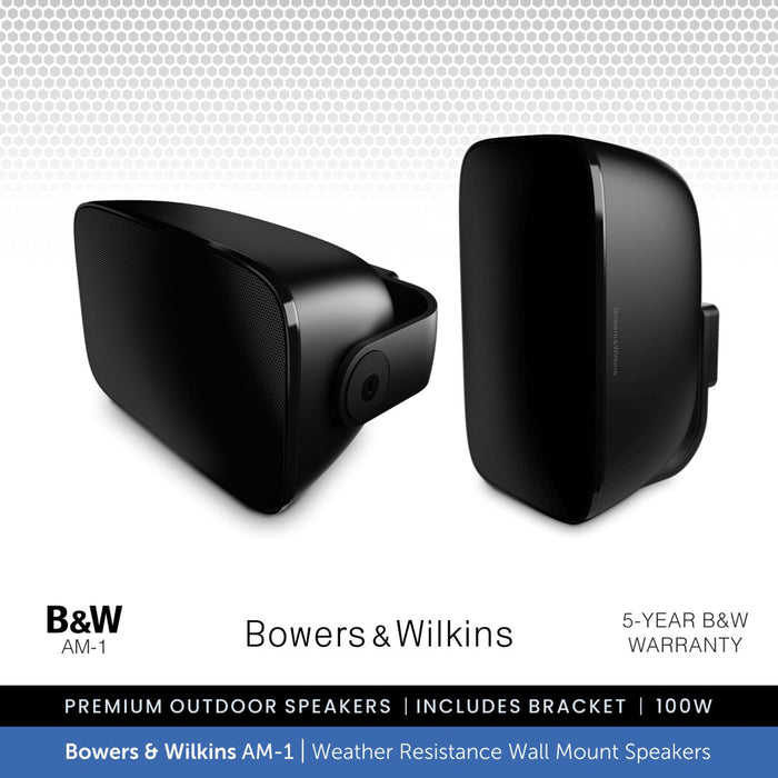 Marantz MODEL M4 & 6 x Bowers & Wilkins CCM664 6" Ceiling Speaker + 2 x AM-1 Outdoor Speakers