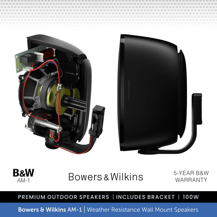 Marantz MODEL M4 & 6 x Bowers & Wilkins CCM664 6" Ceiling Speaker + 2 x AM-1 Outdoor Speakers