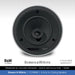 Bowers & Wilkins CCM664, 600 Series 6 inch In Ceiling Speaker 