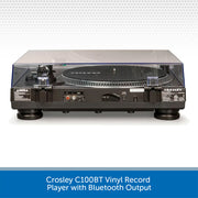 Crosley C100BT Vinyl Record Player with Bluetooth Output