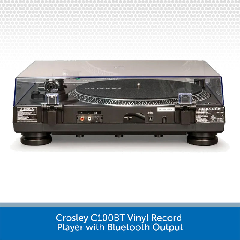 Crosley C100BT Vinyl Record Player with Bluetooth Output