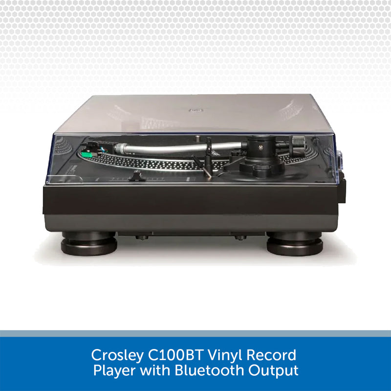 Crosley C100BT Vinyl Record Player with Bluetooth Output