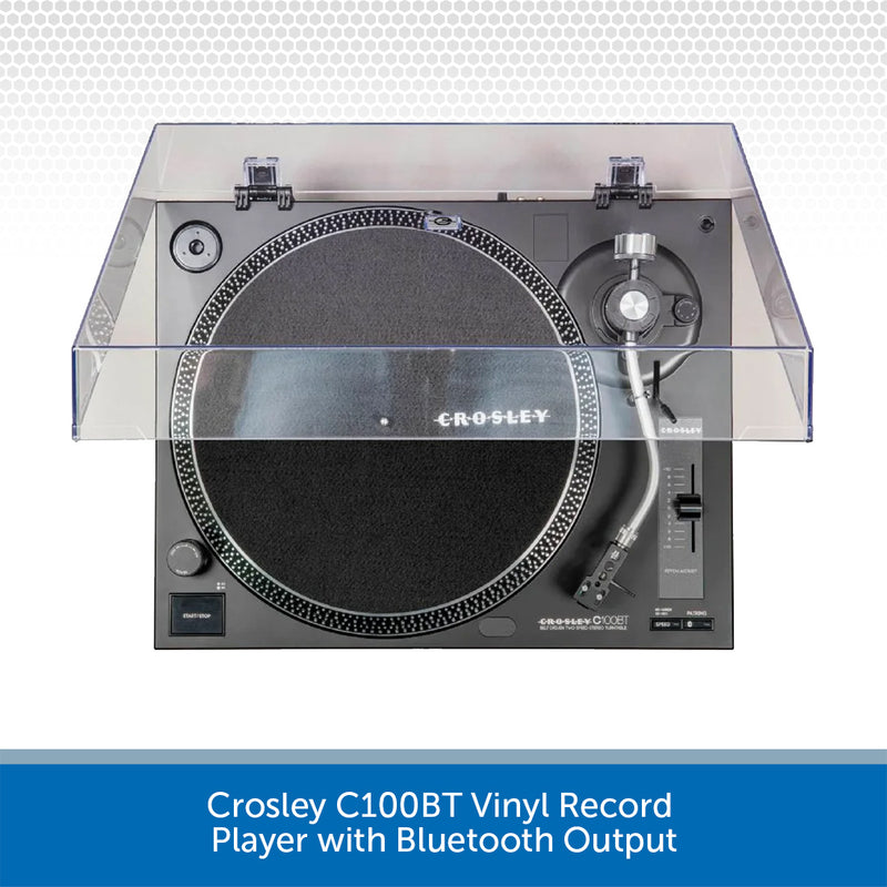 Crosley C100BT Vinyl Record Player with Bluetooth Output