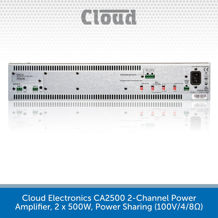 Cloud Electronics CA2500 Back
