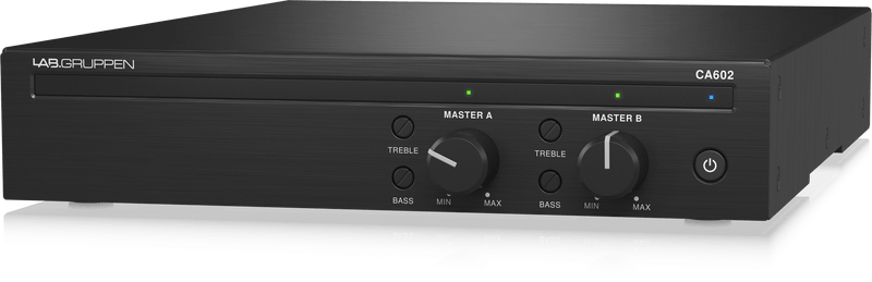 Lab Gruppen CA602 2 x 60W Commercial Amplifier with Energy Star Certification