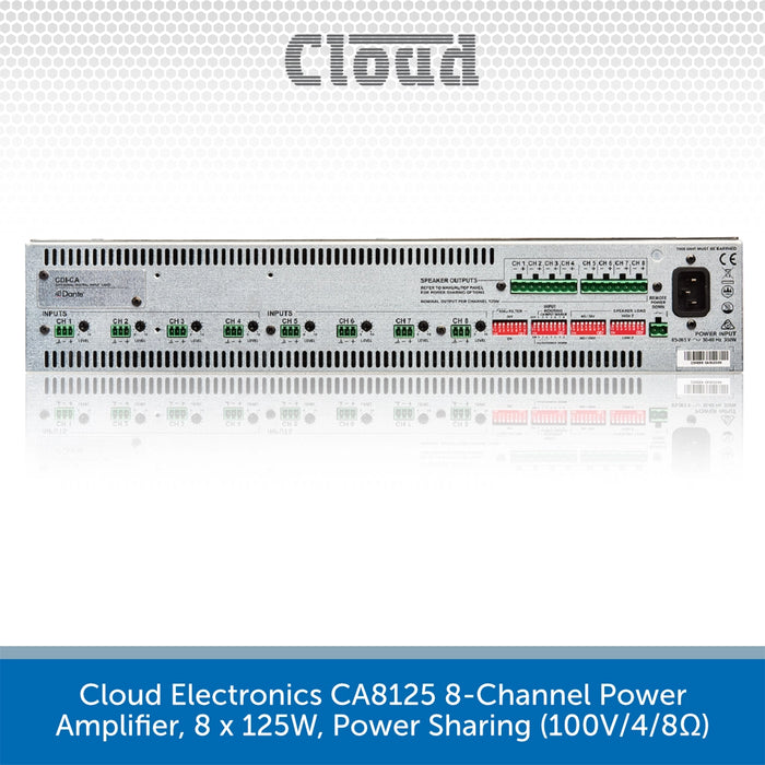 Cloud Electronics CA8125 Back